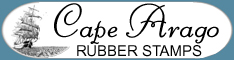 Cape Arago Rubber Stamps - Mounted and Unmounted Rubber Stamps and Supplies