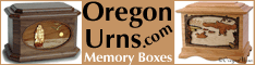 Oregon Urns - Memorial Cremation Urns and Chests