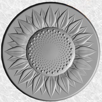 Sunflower mold design