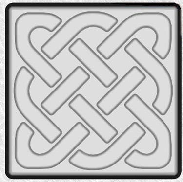 Celtic knot mold design