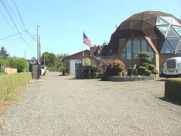 Entrance to RV Storage in Coos Bay, Oregon