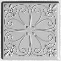 Stepping Stone Mold 002 - Square Fleur-de-lis