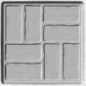 Stepping Stone Mold 003 - Square - Big Bricks